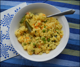 Vegetable Upma Recipe