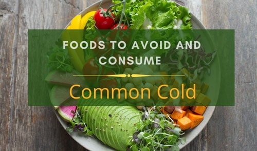 Common Cold diet charts